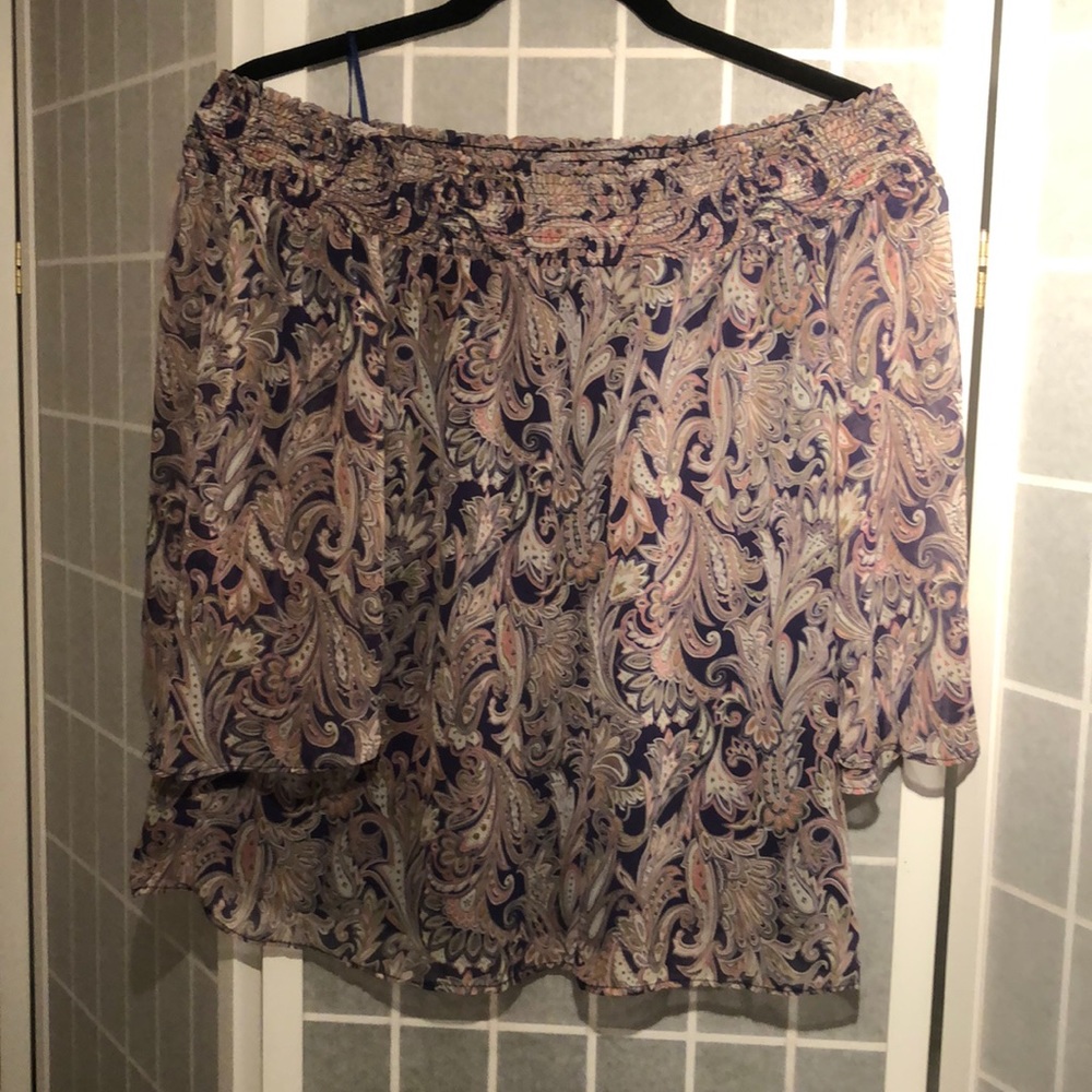 Off the shoulder top